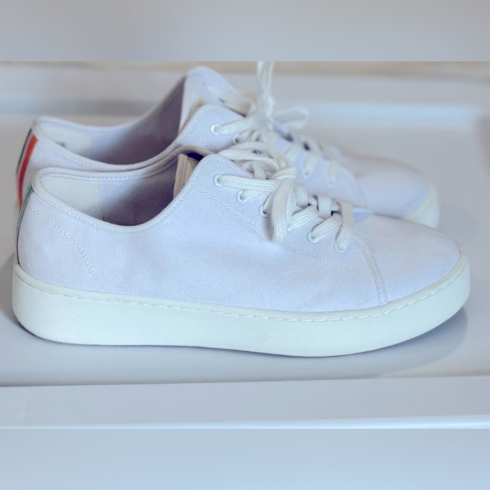 J. Crew Women’s White Platform Sneakers